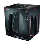 Trust Gaming GXT 609 Zoxa Altoparlanti USB 2.0 12W - Illuminazione LED RGB - Altoparlante da 40 mm - Colore nero - immagine 5