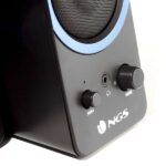 NGS GSX-200 Altoparlanti USB 2.0 20 W - Supergraves - Connessione Jack 3,5 mm - Controlli sull'altoparlante - Colore nero/blu - immagine 4