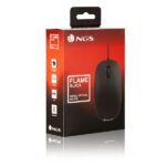 NGS Flame Mouse USB 1000 dpi - 3 pulsanti - Utilizzo ambidestro - Colore nero - immagine 5