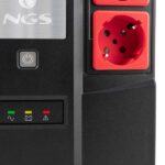 NGS Fortress Bunker SAI 600VA UPS 360W - Batteria incorporata 12V/7 - Tecnologia Off Line - Funzione AVR - 6x Schukos - Protezione da sovraccarichi e cortocircuiti - immagine 3