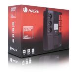 NGS Fortress Bunker SAI 600VA UPS 360W - Batteria incorporata 12V/7 - Tecnologia Off Line - Funzione AVR - 6x Schukos - Protezione da sovraccarichi e cortocircuiti - immagine 5