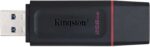 Kingston DataTraveler Exodia Memoria USB 256 GB - USB 3.2 Gen 1 - Con cappuccio - Gancio per portachiavi - Colore nero (pendrive) - immagine 2