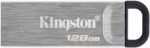 Kingston DataTraveler Kyson Memoria USB 128 GB - 3.2 Gen 1 - 200 MB/s in lettura - Design metallico - Colore argento (pendrive) - immagine 2