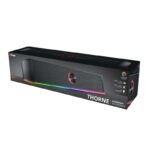 Trust GXT 619 Thorne Barra audio gaming 12 W - Illuminazione RGB - Jack da 3,5 mm - Controllo del volume - Colore nero - immagine 5