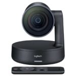 Logitech Rally Videocamera per videoconferenze PTZ Ultra HD 4K USB-C 3.0 - Controllo automatico - Indicatore LED di silenziamento - Telecomando - Colore nero - immagine 2