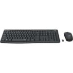 Logitech MK295 Pack Wireless Tastiera + Mouse 1000 dpi 3 pulsanti - Tasti e pulsanti silenziosi - Utilizzo ambidestro - Colore nero - immagine 2