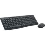 Logitech MK295 Pack Wireless Tastiera + Mouse 1000 dpi 3 pulsanti - Tasti e pulsanti silenziosi - Utilizzo ambidestro - Colore nero - immagine 3