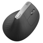 Logitech MX Vertical Mouse ergonomico avanzato 4000 dpi - Angolo verticale di 57º - 4 pulsanti programmabili - Uso per destrimani - Colore nero - immagine 3