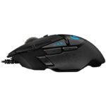 Logitech G502 Hero Mouse USB 25600 dpi - 11 pulsanti programmabili - Illuminazione LED - Per destrimani - Cavo da 2,10 m - Colore nero - immagine 4