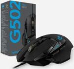 Logitech G502 Hero Mouse USB 25600 dpi - 11 pulsanti programmabili - Illuminazione LED - Per destrimani - Cavo da 2,10 m - Colore nero - immagine 5