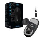 Logitech Pro X Superlight Mouse wireless USB 25400 dpi - 4 pulsanti - Ricaricabile - Super leggero - Tecnologia Lightspeed - Per destrimani - Colore nero - immagine 4