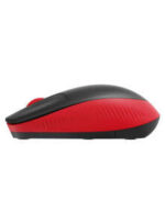 Logitech M190 Mouse wireless USB full size 1000 dpi - 3 pulsanti - Grande formato - Utilizzo ambidestro - Colore nero/rosso - immagine 4