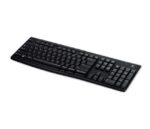 Logitech K270 Tastiera wireless USB - Resistente agli schizzi - Tasti di accesso rapido - Colore nero - immagine 2