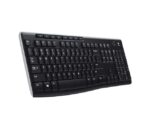 Logitech K270 Tastiera wireless USB - Resistente agli schizzi - Tasti di accesso rapido - Colore nero - immagine 4