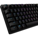 Logitech G513 Tastiera meccanica da gioco USB - Tasti meccanici GX Brown - Illuminazione RGB Lightsync - Superfici in metallo - Poggiapollici in schiuma - Cavo da 30 cm - Colore nero - immagine 3