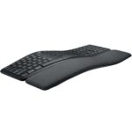 Logitech Ergo K860 Tastiera Bluetooth wireless USB - Ergonomica - Poggiamani - Colore nero - immagine 3