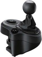 Logitech Driving Force Shifter Leva del cambio compatibile con PS4, Xbox One e PC - 6 marce e retromarcia - Acciaio e pelle - Montaggio su supporto - immagine 3
