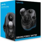 Logitech Driving Force Shifter Leva del cambio compatibile con PS4, Xbox One e PC - 6 marce e retromarcia - Acciaio e pelle - Montaggio su supporto - immagine 4