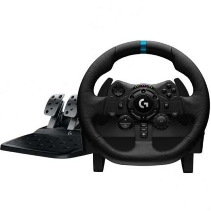 PS5 e PC - LED indicatori RPM - Rotazione 900º - Effetto Force Feedback con Trueforce - Freno progressivo - Volante in alluminio