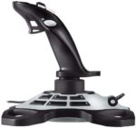 Logitech Extreme 3D Pro Joystick USB - 12 pulsanti programmabili - Grilletto rapido - Ergonomico - Base solida e stabile - Colore bianco/nero - immagine 2