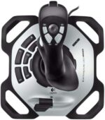 Logitech Extreme 3D Pro Joystick USB - 12 pulsanti programmabili - Grilletto rapido - Ergonomico - Base solida e stabile - Colore bianco/nero - immagine 4