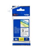 Brother TZe221 Nastro laminato originale per etichette - Testo nero su sfondo bianco - Larghezza 9 mm x 8 metri - immagine 2