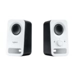 Logitech Z150 Altoparlanti multimediali 2.0 6W - Ingresso jack da 3,5 mm - Presa per cuffie - Cavo da 1,80 m - Colore bianco - immagine 4
