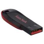 Sandisk Cruzer Blade Memoria USB 2.0 128 GB - Ultracompatta - Colore nero/rosso (pendrive) - immagine 2