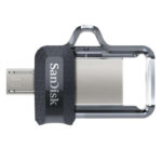 Sandisk Ultra Dual Drive m3.0 Memoria USB 3.0 e Micro USB 64 GB - Fino a 150 MB/s in lettura - Colore trasparente/nero (pendrive) - immagine 2