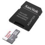 Scheda Micro SDHC Sandisk Ultra da 32 GB UHS-I U1 Classe 10 100 MB/s + Adattatore SD - immagine 3
