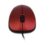 NGS Crew Mouse USB 1200dpi - 3 pulsanti - Utilizzo ambidestro - Cavo da 1,30 m - Colore rosso/nero - immagine 3