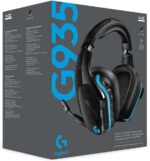 Logitech G935 Cuffie da gioco wireless DTS 7.1 LightSync con microfono - Illuminazione RGB - Autonomia fino a 12 ore - Microfono pieghevole - Archetto regolabile - Cuscinetti imbottiti - Comandi sulle cuffie - Colore nero - immagine 4