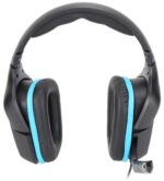 Logitech G432 Cuffie da gioco USB DTS 7.1 con microfono - Microfono pieghevole - Archetto regolabile - Cuscinetti imbottiti - Altoparlanti da 50 mm - Cavo da 2 m - Colore nero/blu - immagine 3