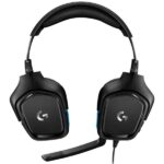 Logitech G432 Cuffie da gioco USB DTS 7.1 con microfono - Microfono pieghevole - Archetto regolabile - Cuscinetti imbottiti - Altoparlanti da 50 mm - Cavo da 2 m - Colore nero/blu - immagine 4