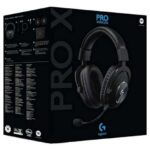 Logitech G Pro X Cuffie da gioco wireless DTS 7.1 con microfono - Tecnologia Lightspeed - Microfono flessibile - Archetto regolabile - Cuscinetti imbottiti - Altoparlanti da 50 mm - Colore nero - immagine 5