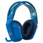 Logitech G733 Cuffie da gioco wireless DTS 7.1 con microfono - Tecnologia Lightspeed - Illuminazione RGB - Autonomia fino a 29 ore - Microfono rimovibile - Cuscinetti imbottiti - Controlli sulle cuffie - Colore blu - immagine 2