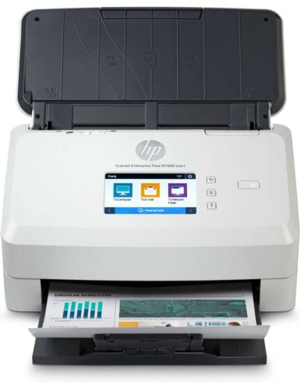 HP ScanJet Enterprise Flow 7000 snw1 Scanner per documenti WiFi - Fino a 75 ppm - Alimentatore automatico - Doppia faccia