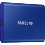 Samsung T7 Disco rigido esterno SSD 2 TB NVMe USB 3.2 - Colore blu - immagine 2