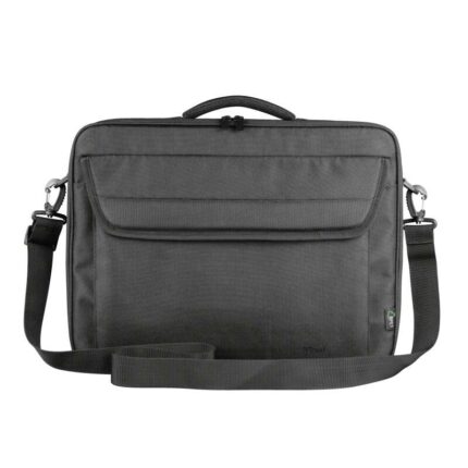 6" - Realizzata con materiali riciclati - Scomparto esterno - Imbottitura - Colore nero