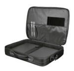 Trust Atlanta Custodia per laptop fino a 15,6" - Realizzata con materiali riciclati - Scomparto esterno - Imbottitura - Colore nero - immagine 3