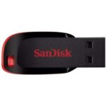 Sandisk Cruzer Blade Memoria USB 2.0 64 GB - Senza cappuccio - Colore nero/rosso (pendrive) - immagine 2