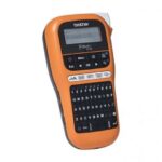 Brother PT-H110VP Etichettatrice elettronica portatile - Display LCD - 200 simboli - Velocità 20 mm/s - Colore nero/arancione - immagine 2