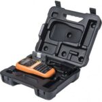 Brother PT-H110VP Etichettatrice elettronica portatile - Display LCD - 200 simboli - Velocità 20 mm/s - Colore nero/arancione - immagine 4