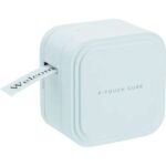 Brother PT-P910BT Cube Etichettatrice elettronica portatile Bluetooth - Larghezza max. 36 mm - Batteria ricaricabile - Colore bianco - immagine 2