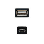 Nanocavo Cavo Micro USB 2.0 OTG maschio a USB-A femmina 15 cm - immagine 3