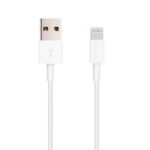 Nanocavo Cavo USB-A 2.0 maschio a Lightning maschio 1 m - Colore bianco - immagine 2
