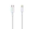 Nanocavo Cavo USB-C maschio a Lightning maschio 1 m - Colore bianco - immagine 2
