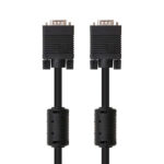 Nanocavo Cavo SVGA con ferrite HDB15 maschio a HDB15 maschio 1 m - Colore nero - immagine 2