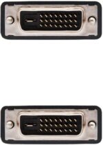 Nanocavo Cavo DVI Dual Link 24+1 maschio a DVI 24+1 maschio 1,80 m - Colore nero - immagine 3