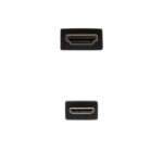 Nanocavo Cavo HDMI v1.3 maschio a Mini HDMI maschio 1,80 m - Colore nero - immagine 3